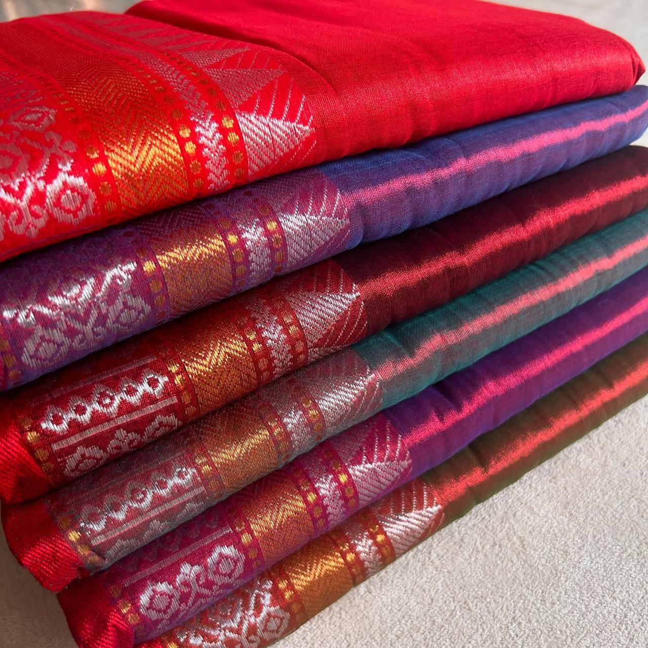 Tissue Cotton Saree